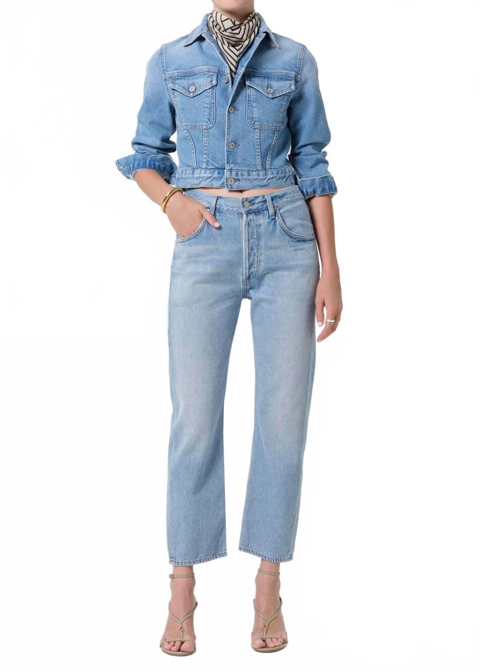 NEW CITIZENS OF HUMANITY winslow low rise boyfriend jeans in ritual